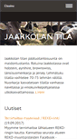 Mobile Screenshot of jaakkolantila.net