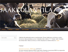 Tablet Screenshot of jaakkolantila.net